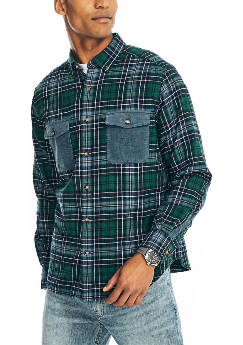 Sustainably Crafted Plaid Flannel Shirt