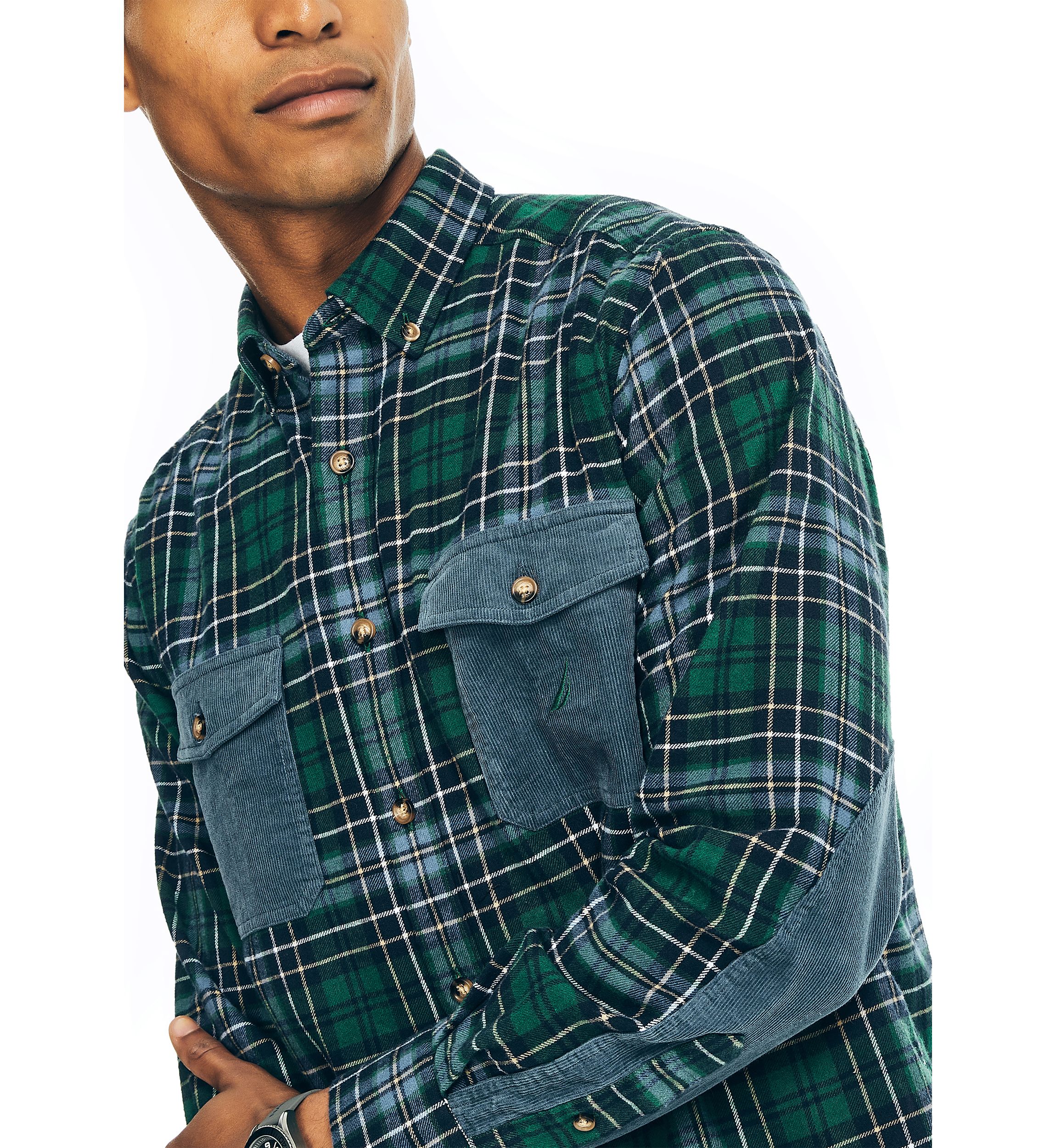 Sustainably Crafted Plaid Flannel Shirt