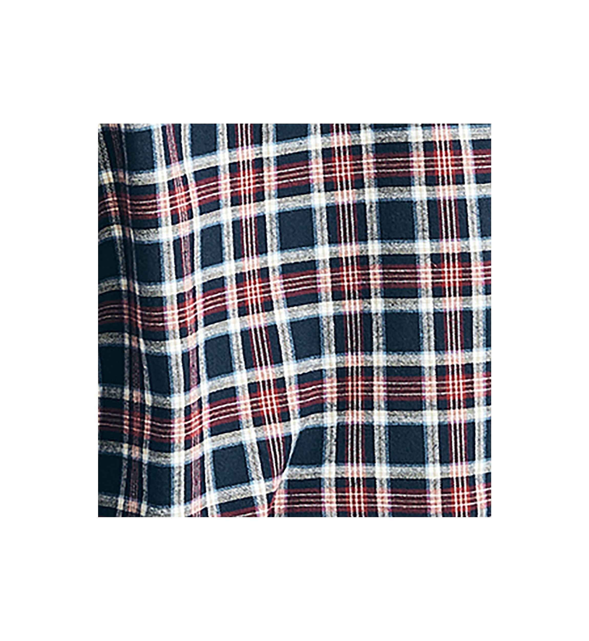 Sustainably Crafted Plaid Flannel Shirt