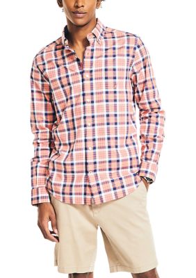 Plaid Poplin Shirt