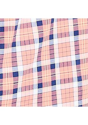 Plaid Poplin Shirt