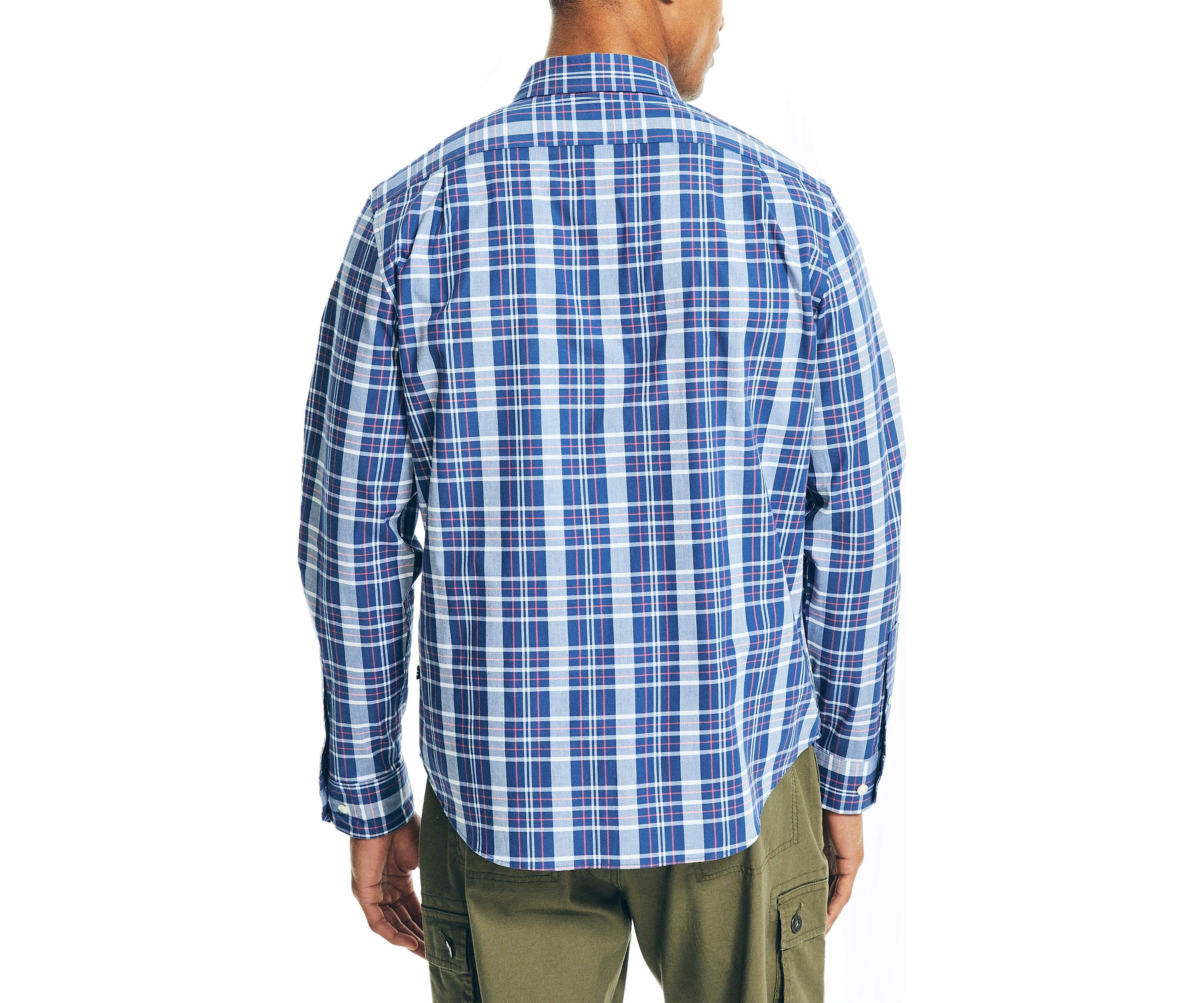 Plaid Poplin Shirt