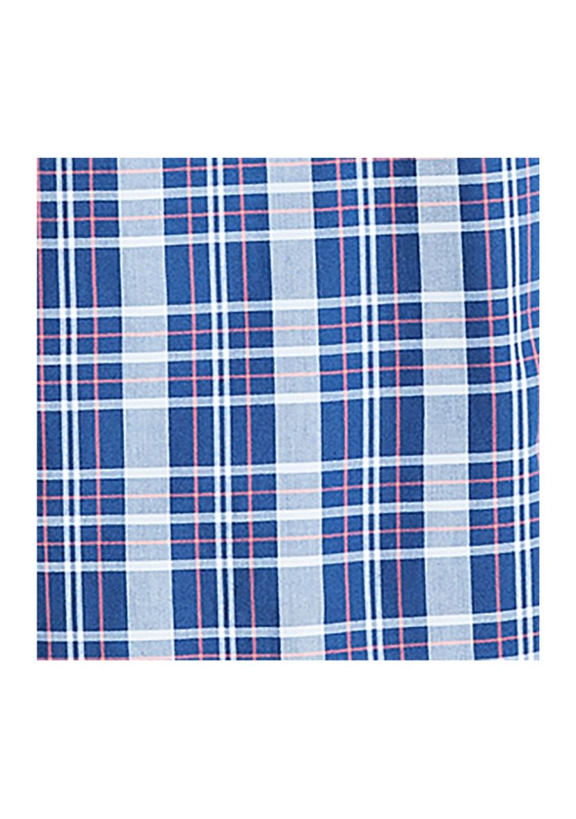 Plaid Poplin Shirt