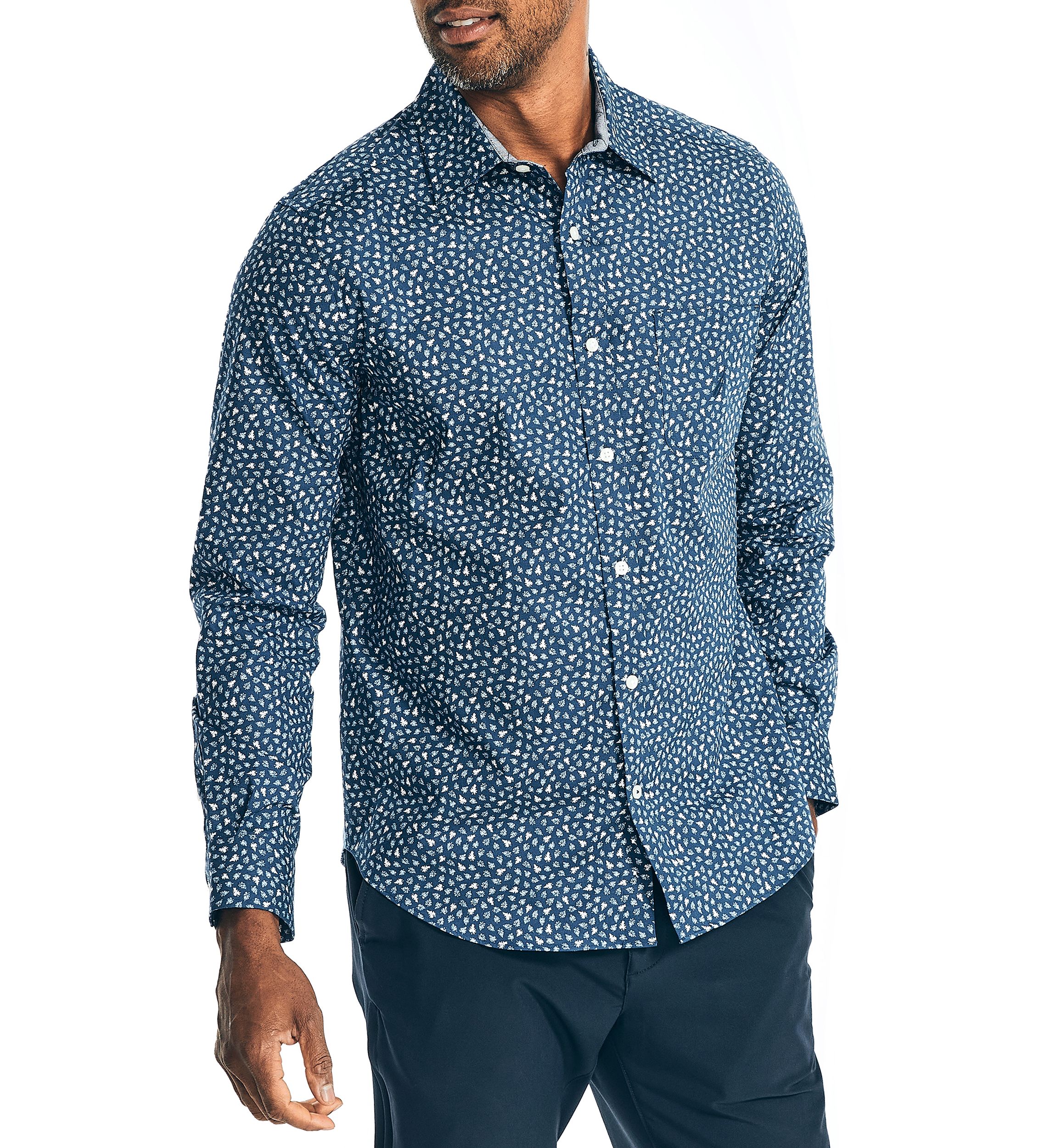 Printed Poplin Shirt
