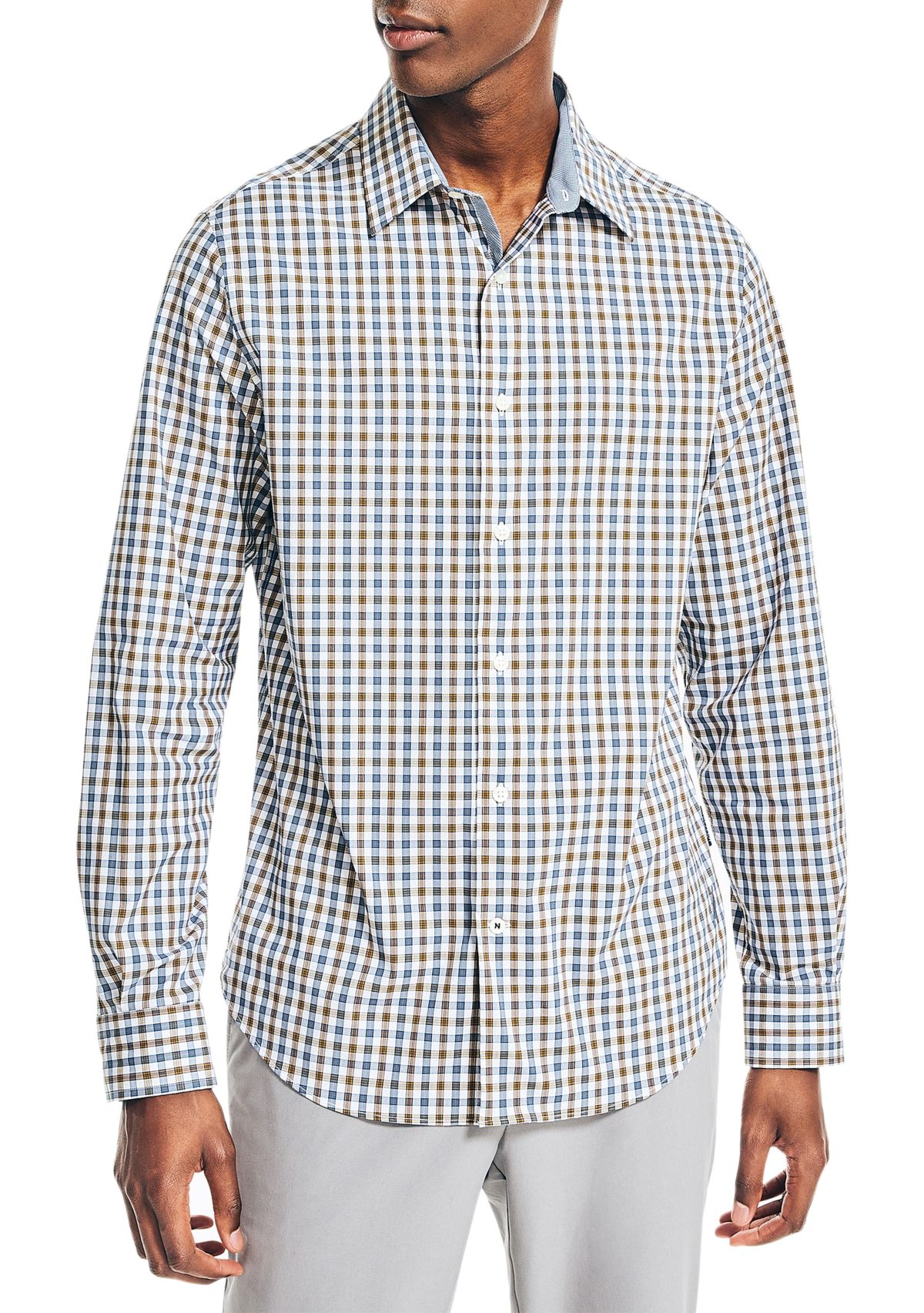 Navtech Trim Fit Plaid Shirt