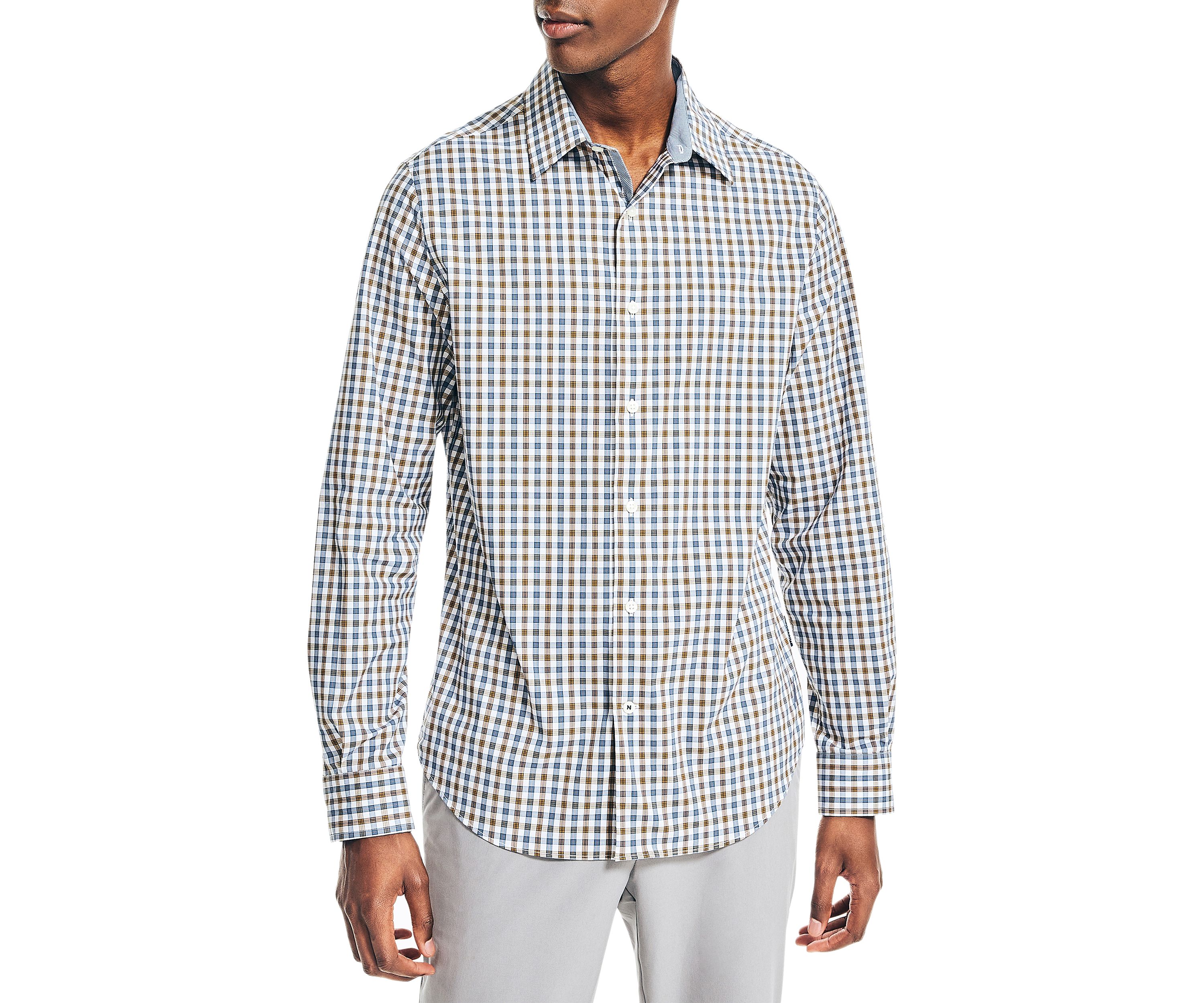 Navtech Trim Fit Plaid Shirt