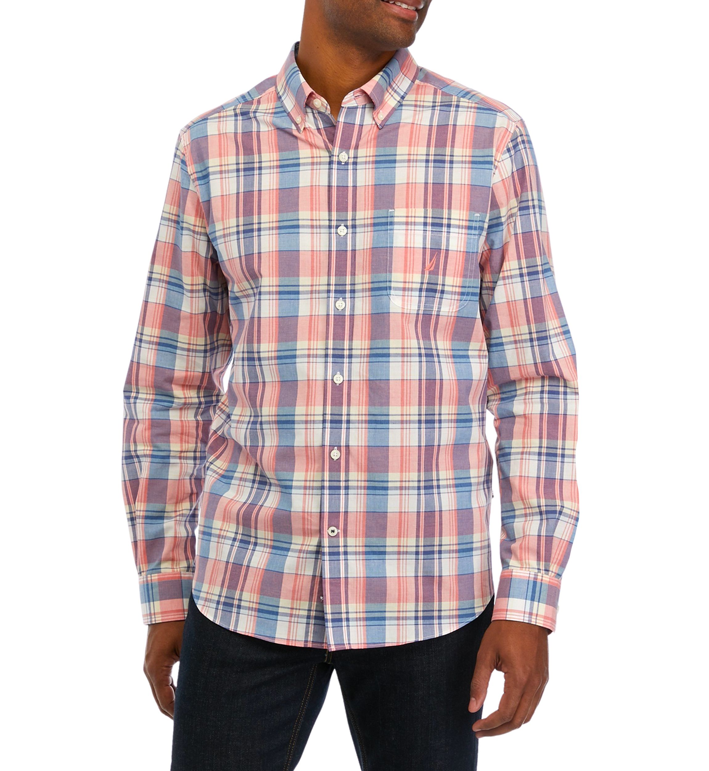 Plaid Poplin Shirt