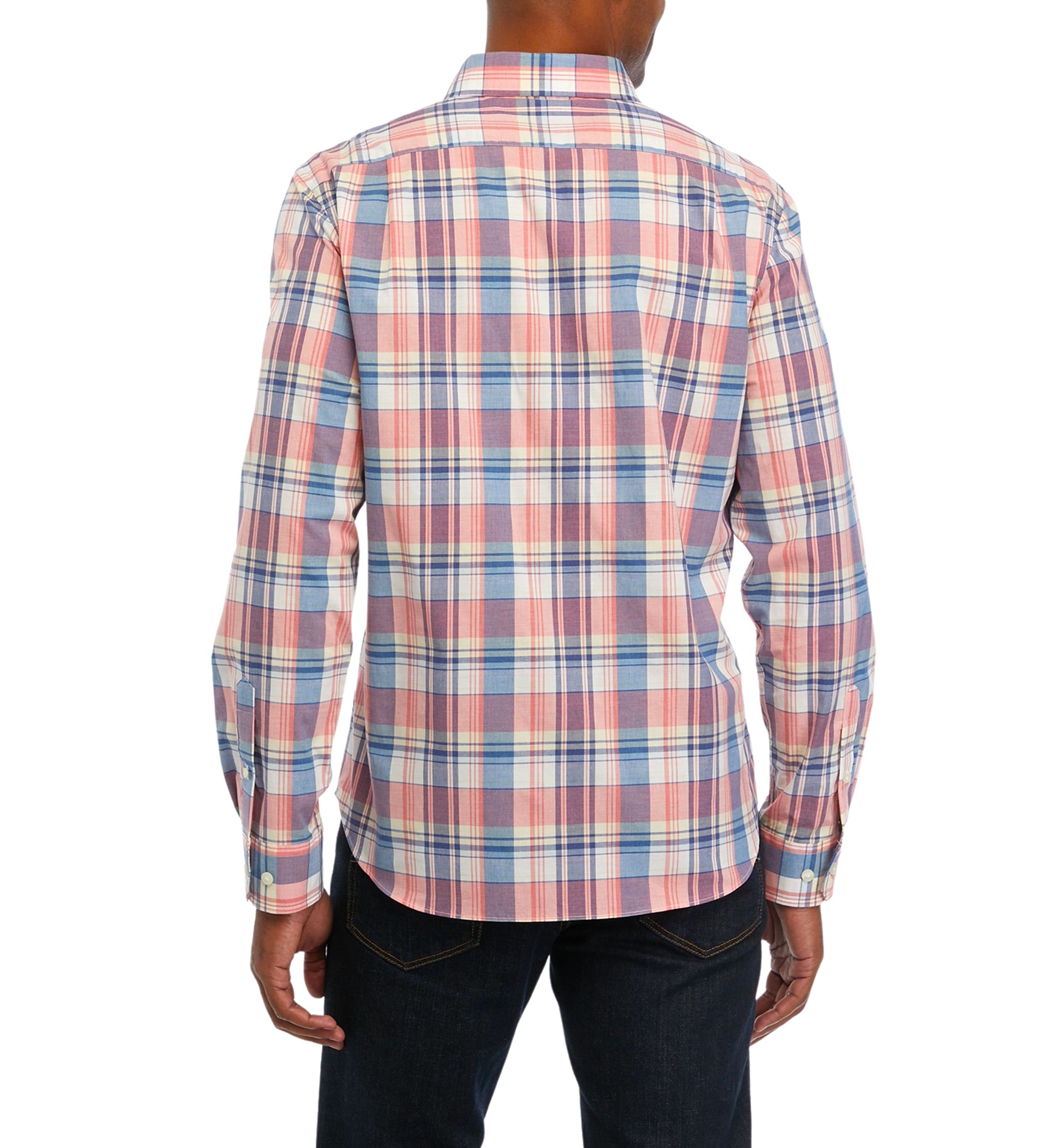 Plaid Poplin Shirt