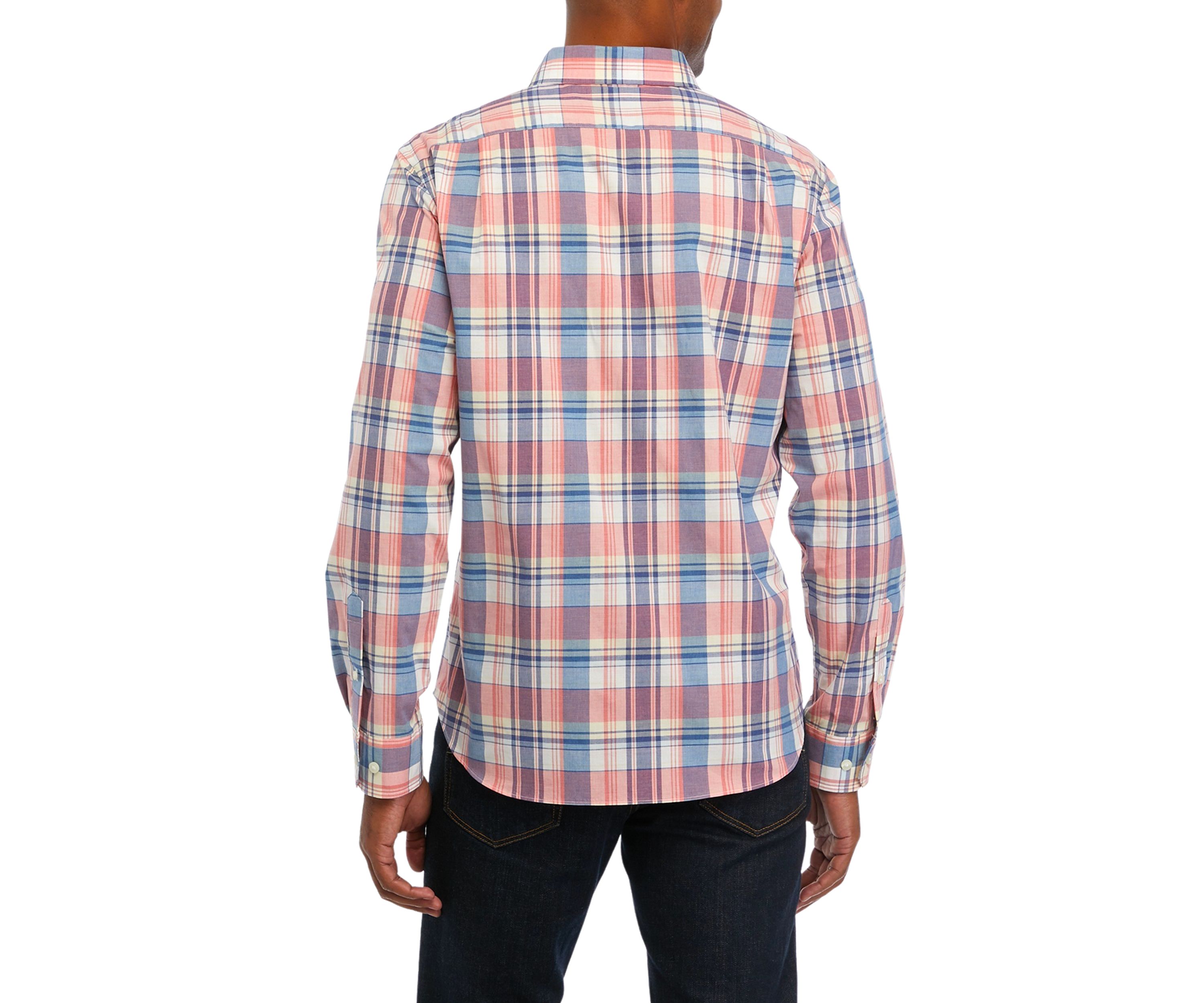 Plaid Poplin Shirt