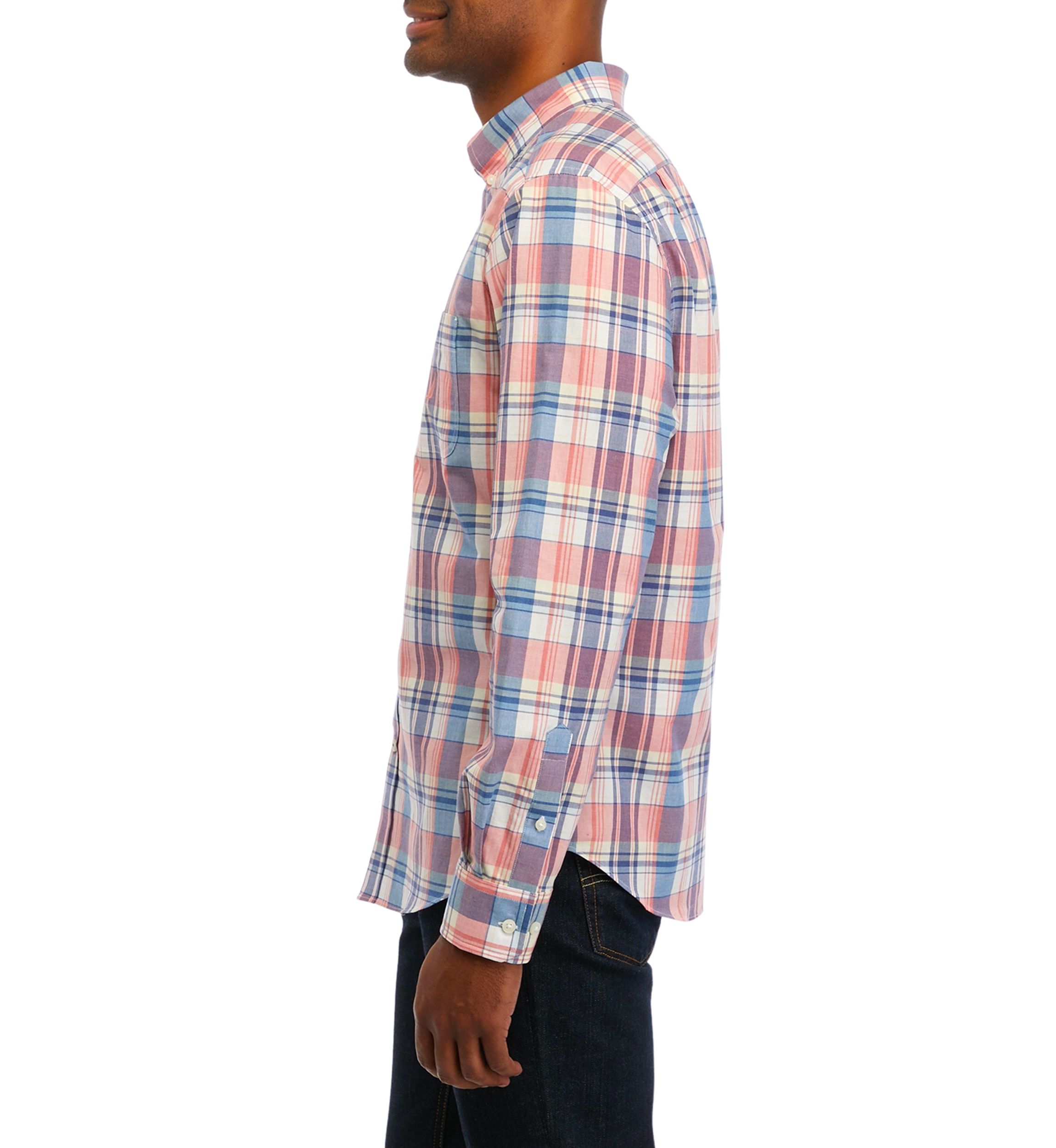 Plaid Poplin Shirt
