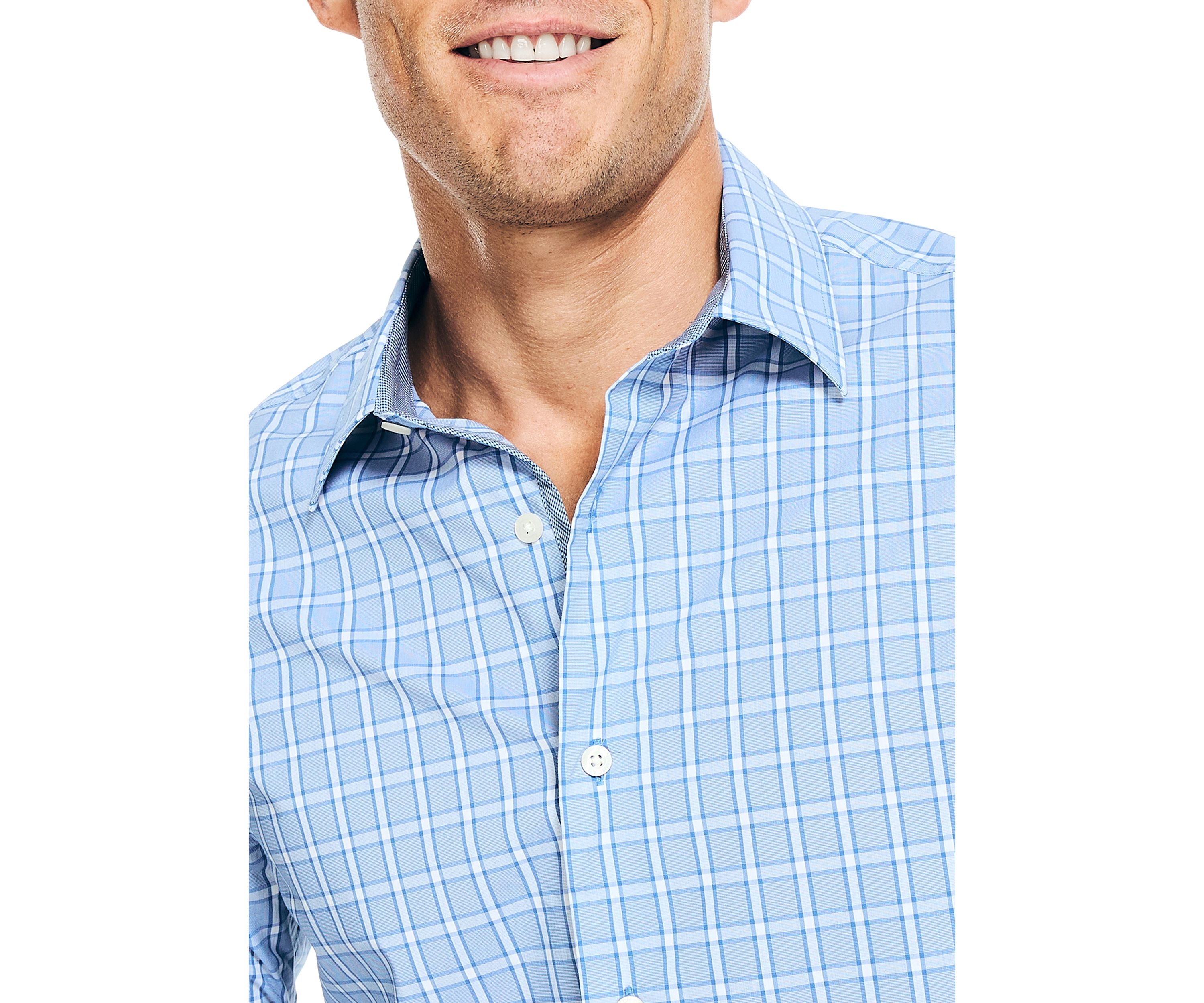 Navtech Trim Fit Plaid Shirt