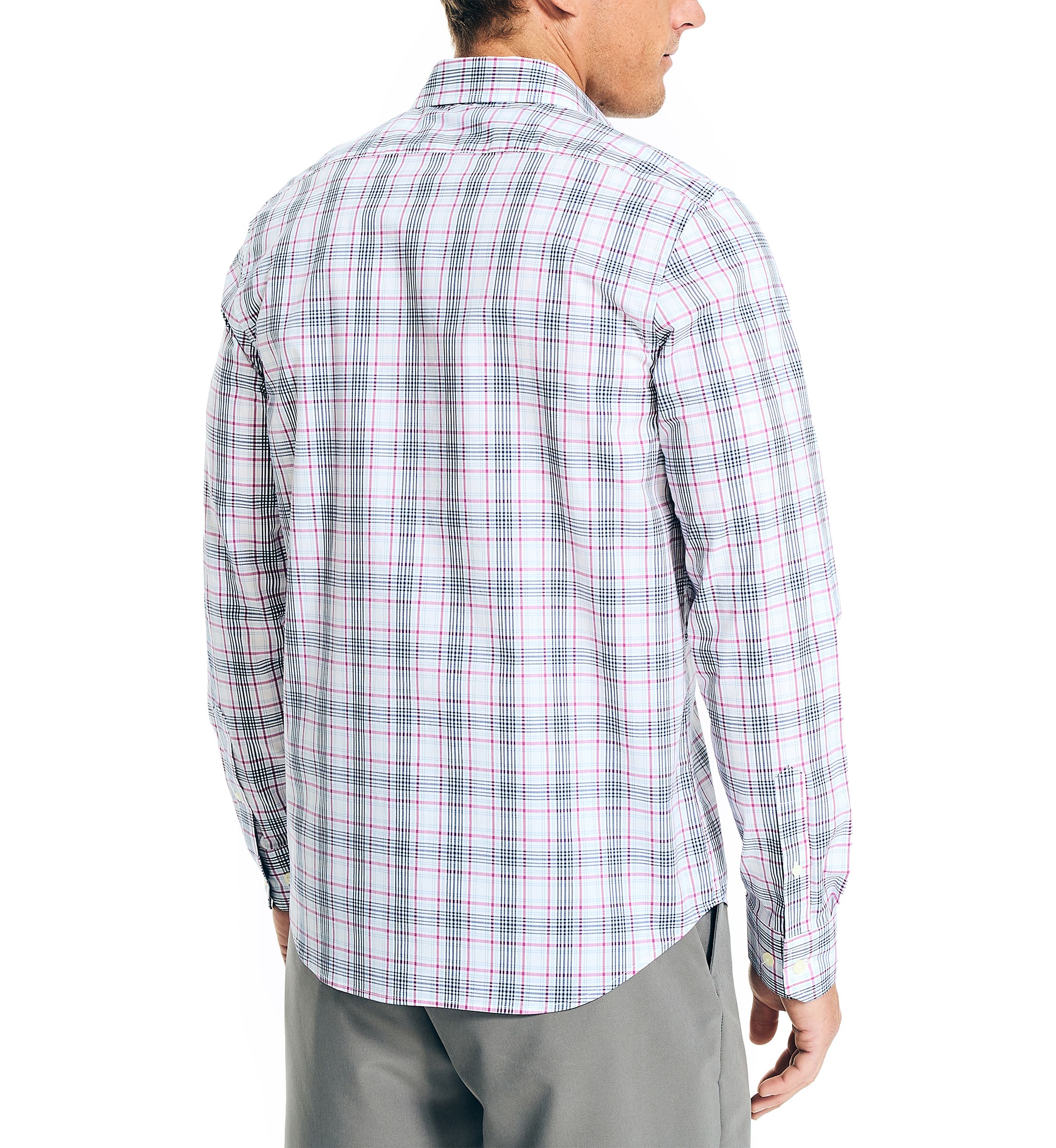 Navtech Trim Fit Plaid Shirt