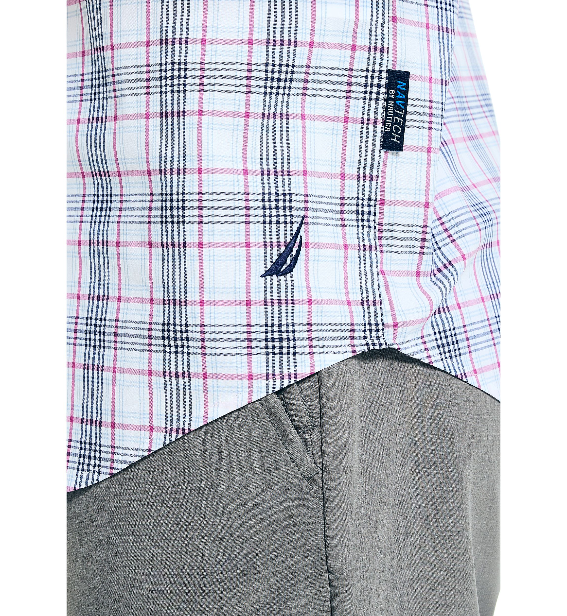 Navtech Trim Fit Plaid Shirt