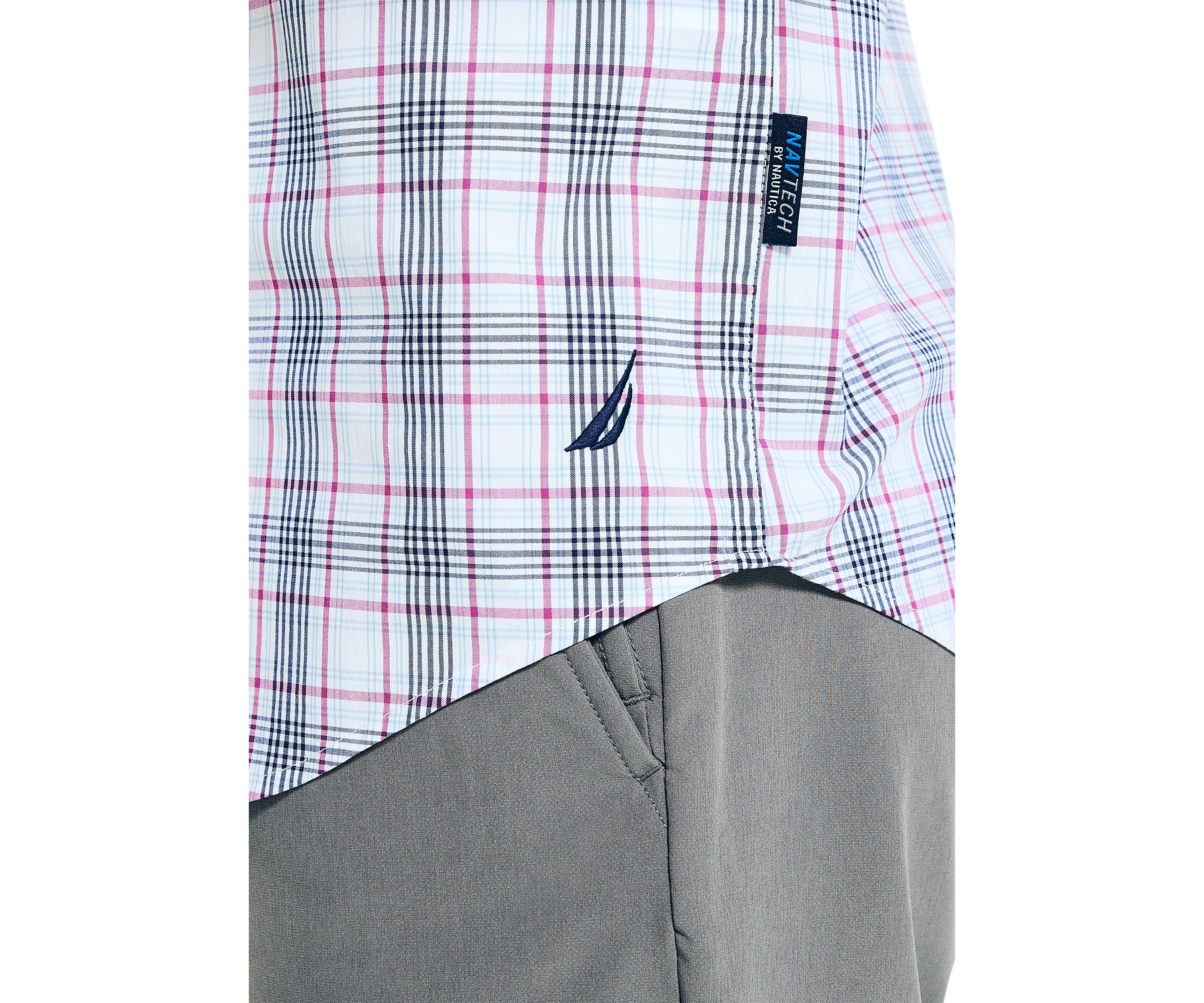 Navtech Trim Fit Plaid Shirt