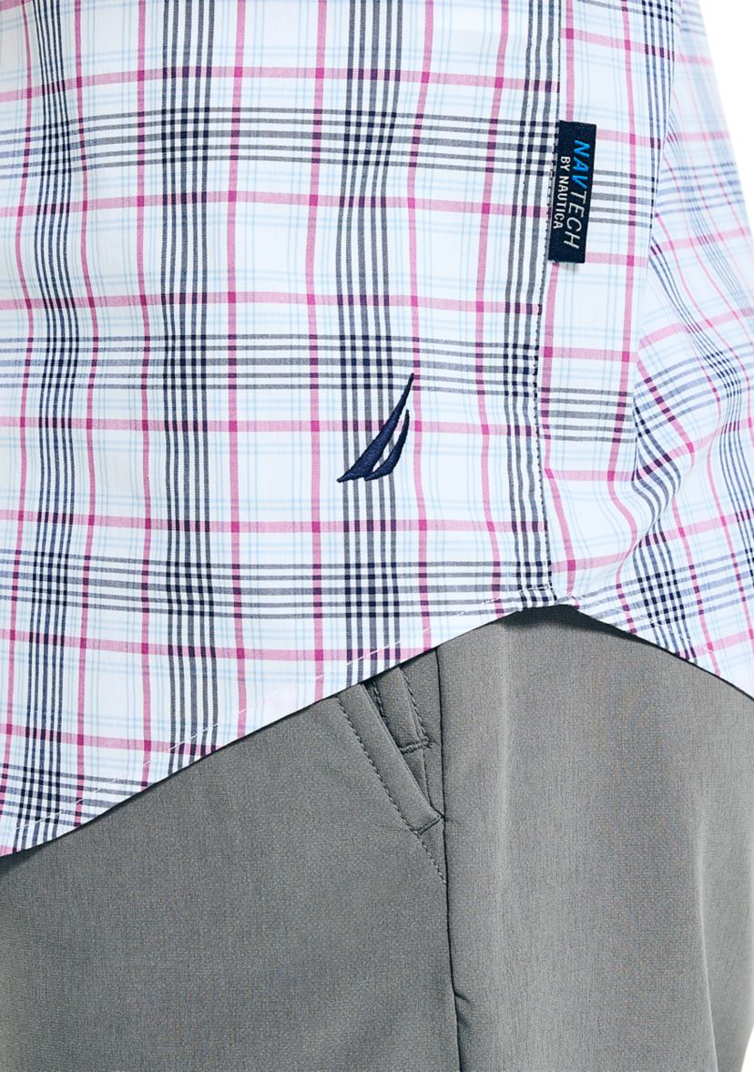 Navtech Trim Fit Plaid Shirt