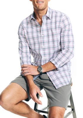 Navtech Trim Fit Plaid Shirt