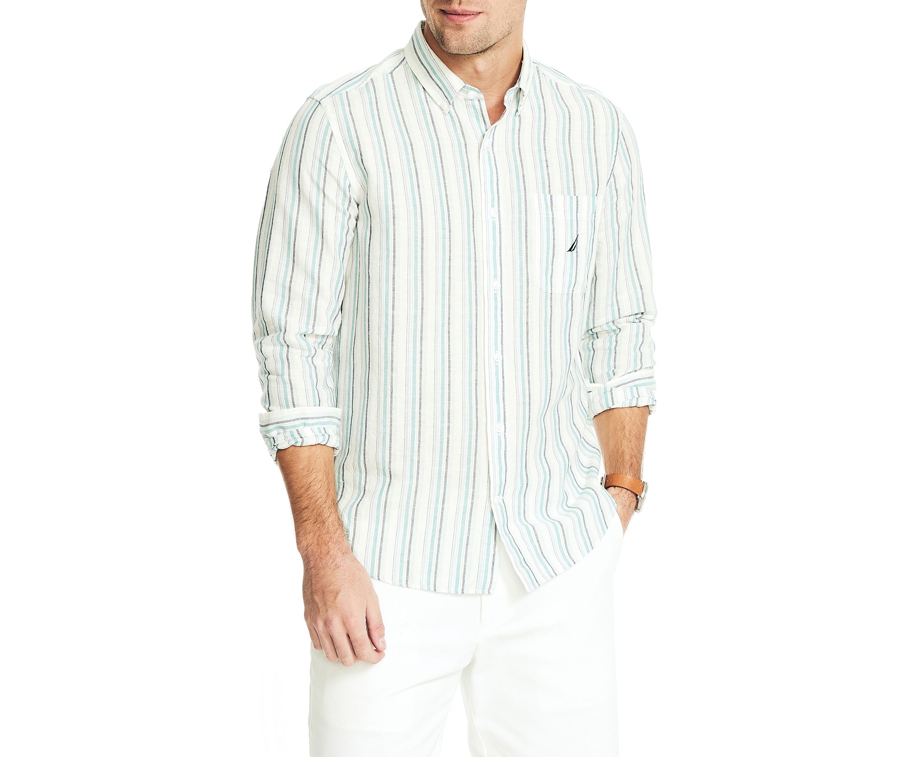 Sustainably Crafted Striped Shirt