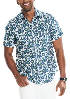 Nautica Sustainably Crafted Printed Short Sleeve Shirt | belk