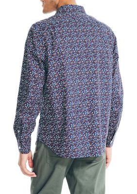 Sustainable Long Sleeve Tencel Printed Woven Shirt