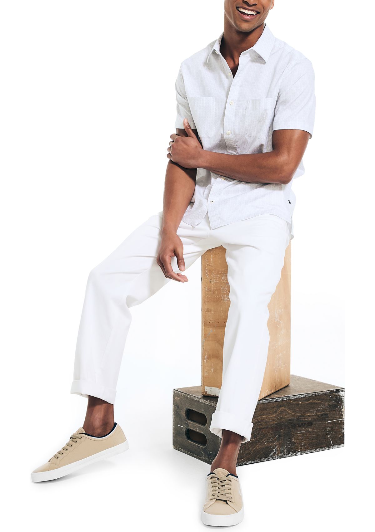 Sustainably Crafted Printed Short Sleeve Shirt