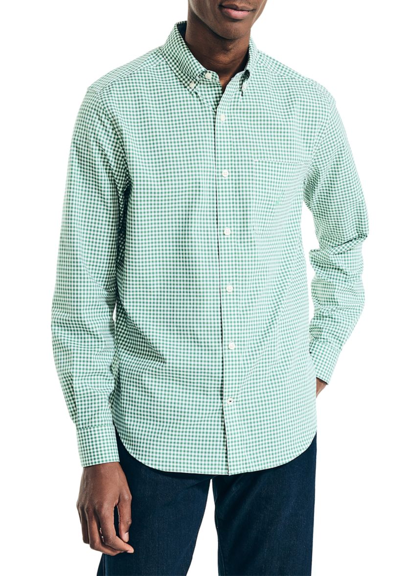 Sustainably Crafted Gingham Plaid Shirt