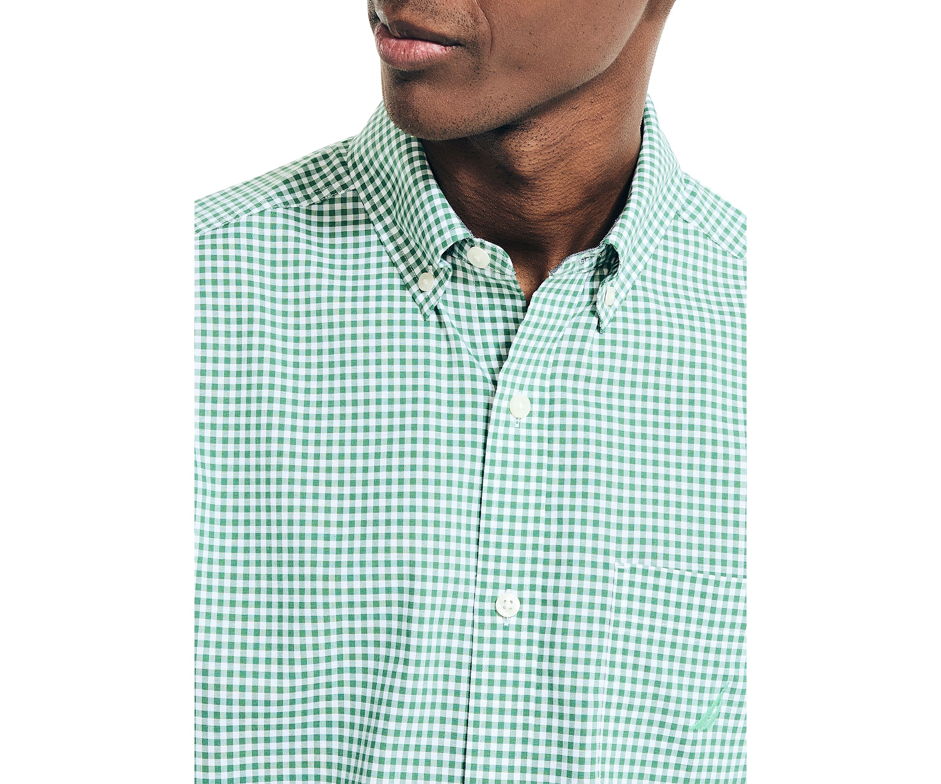 Sustainably Crafted Gingham Plaid Shirt