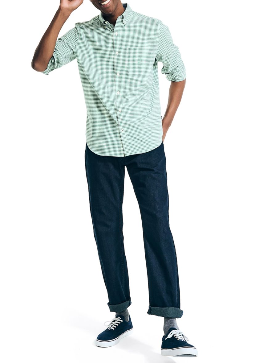 Sustainably Crafted Gingham Plaid Shirt