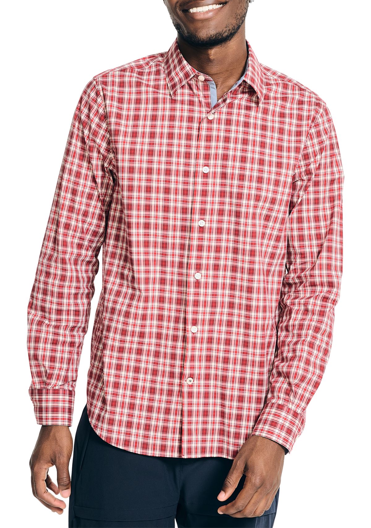 Navtech Trim Fit Plaid Shirt