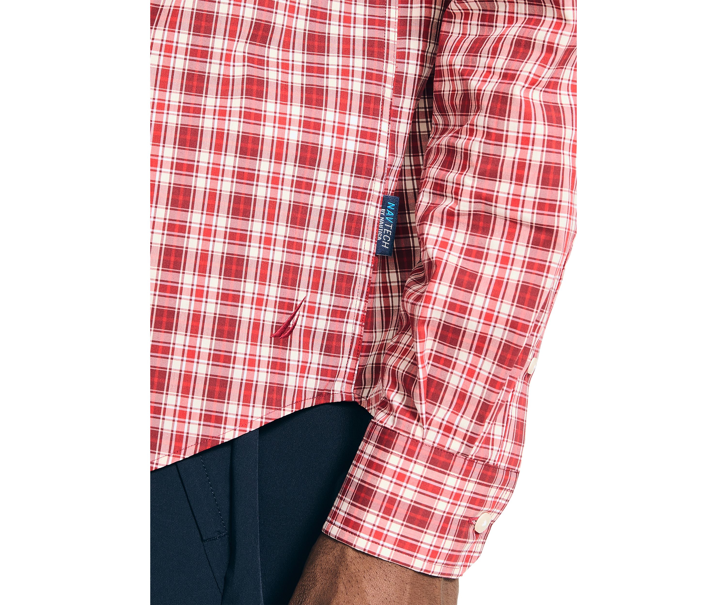 Navtech Trim Fit Plaid Shirt