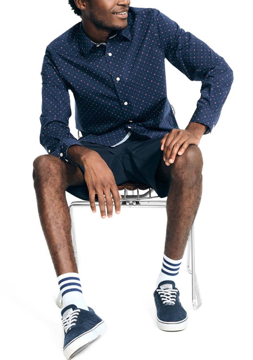 Navtech Trim Fit Printed Shirt