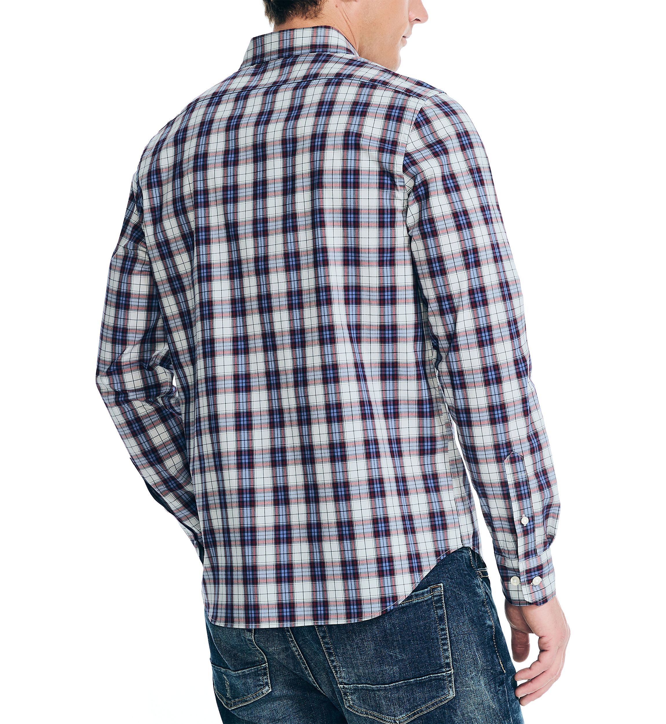 Navtech Trim Fit Plaid Shirt