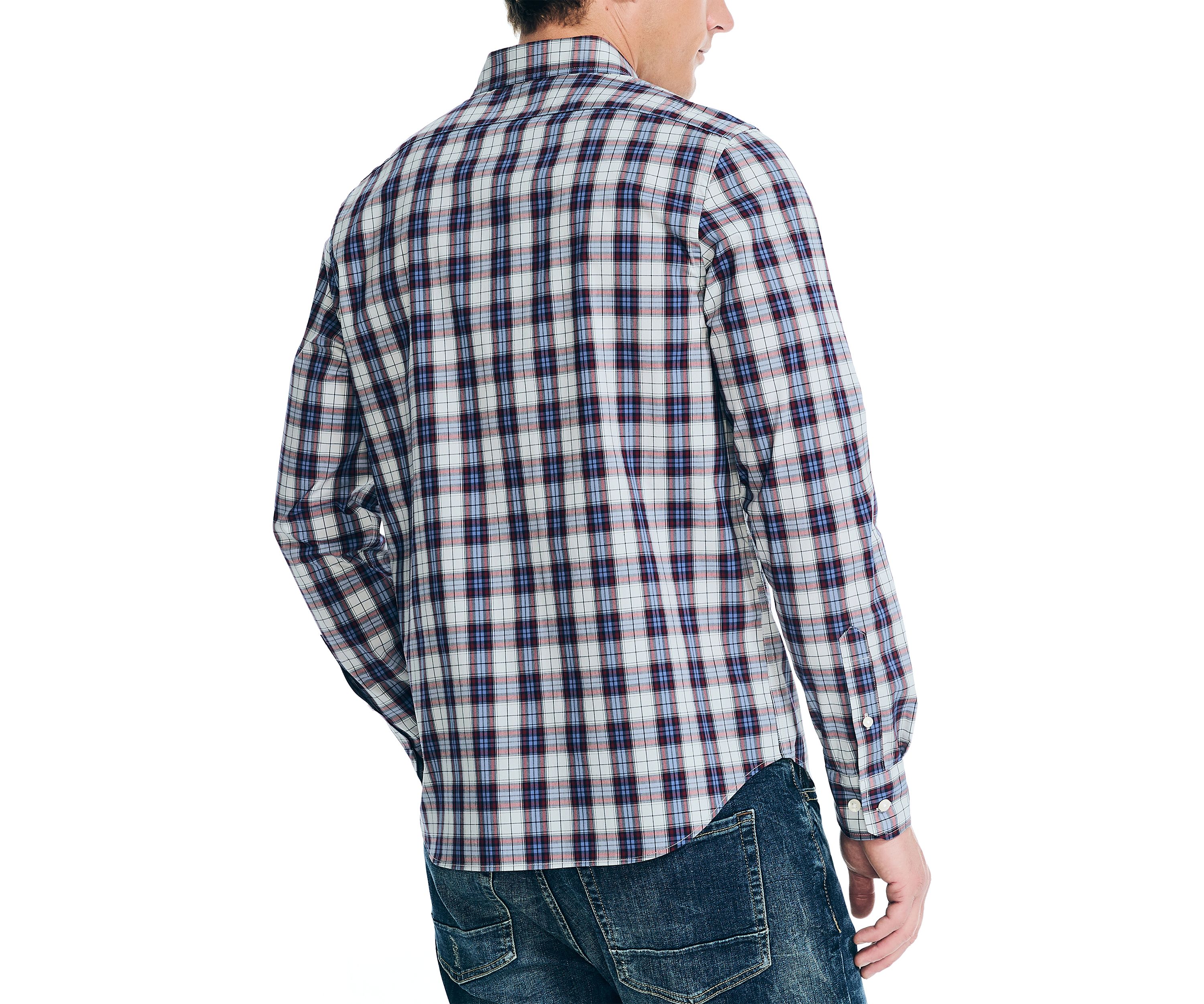 Navtech Trim Fit Plaid Shirt