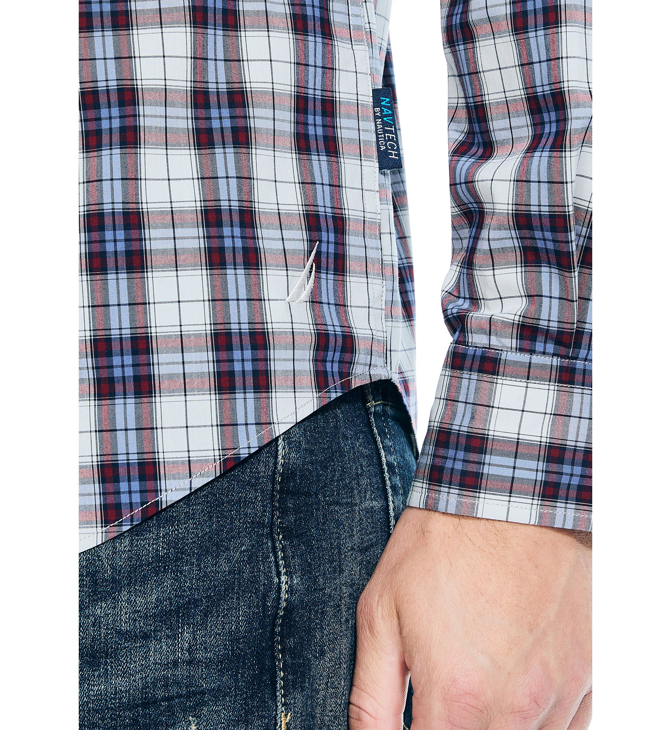 Navtech Trim Fit Plaid Shirt