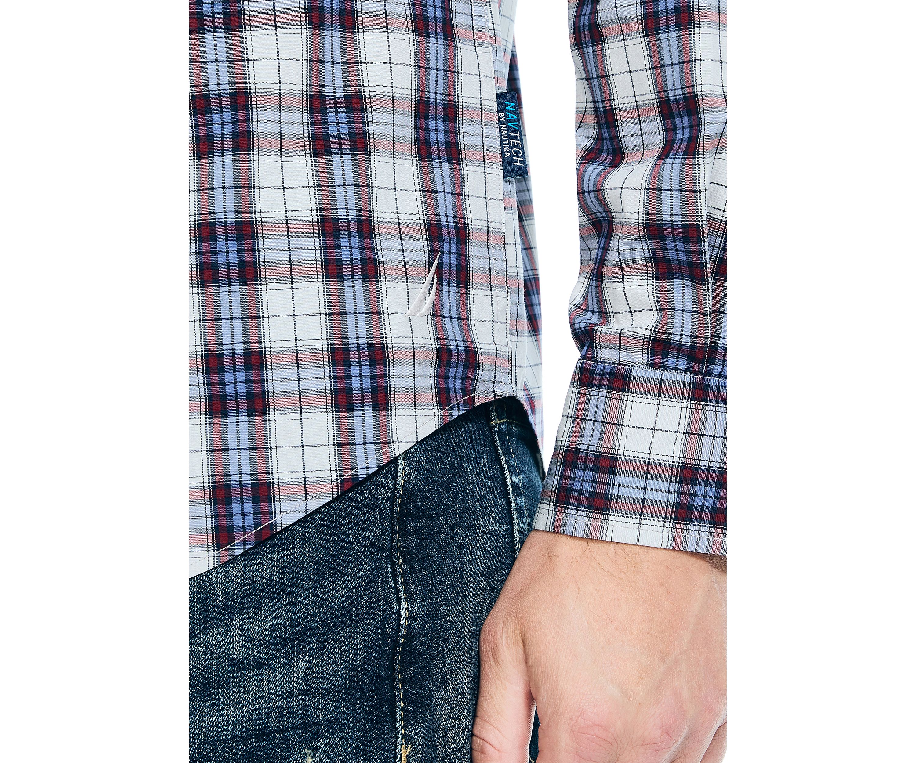 Navtech Trim Fit Plaid Shirt