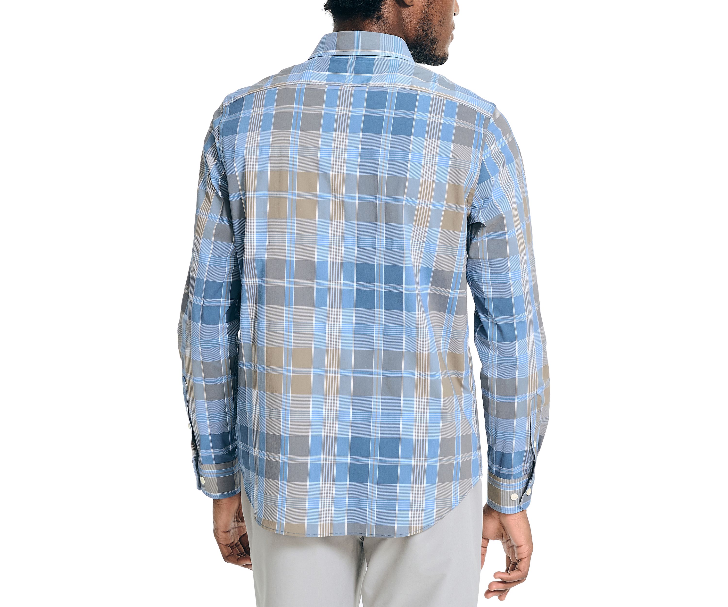 Navtech Trim Fit Plaid Shirt