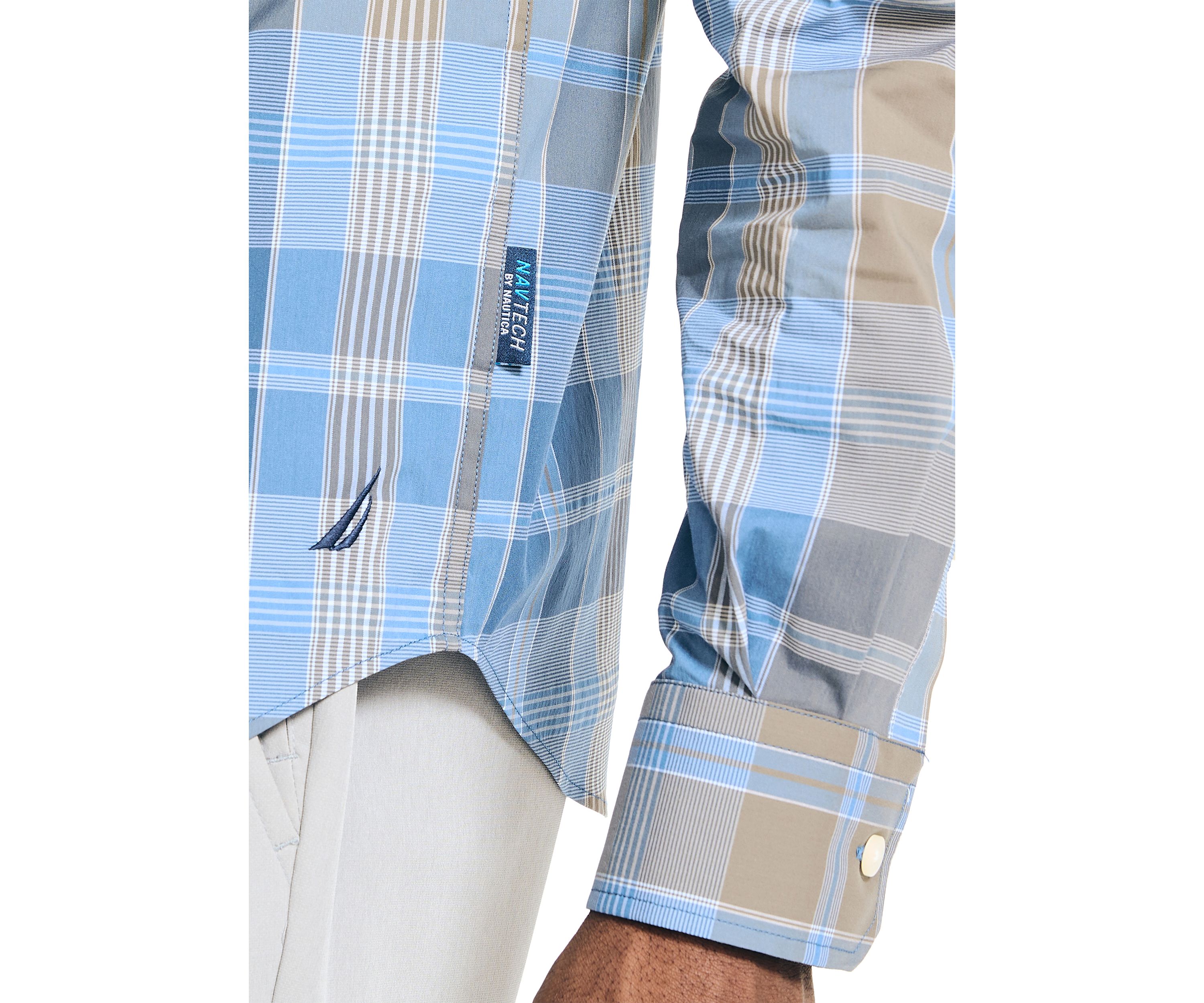 Navtech Trim Fit Plaid Shirt