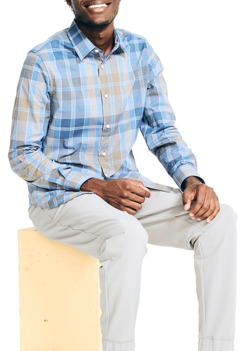 Navtech Trim Fit Plaid Shirt