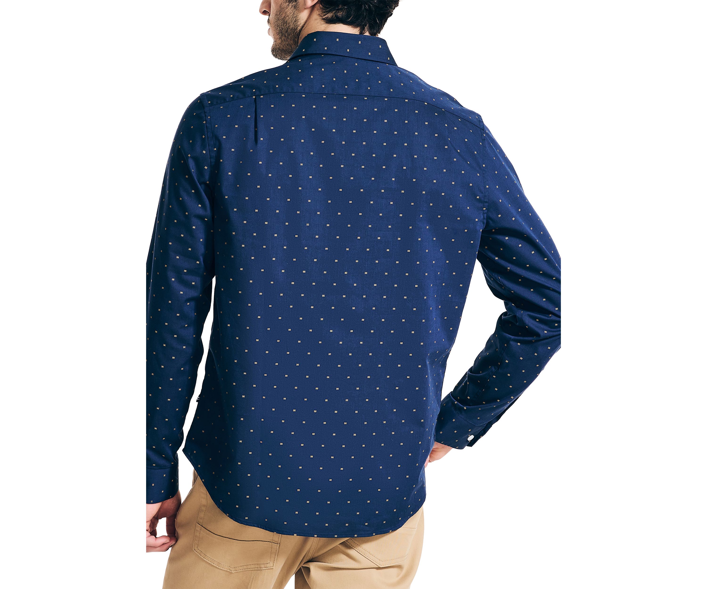 Wrinkle Resistant Printed Wear to Work Shirt