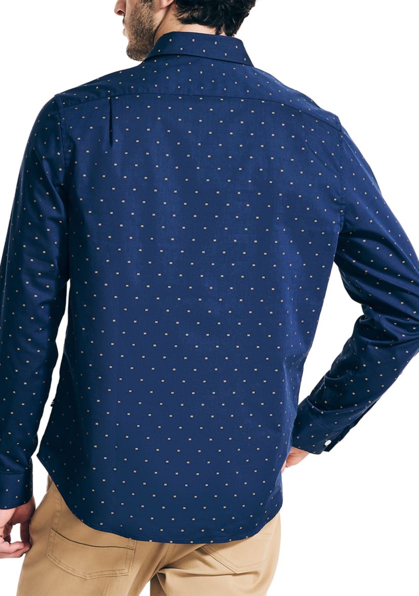 Wrinkle Resistant Printed Wear to Work Shirt
