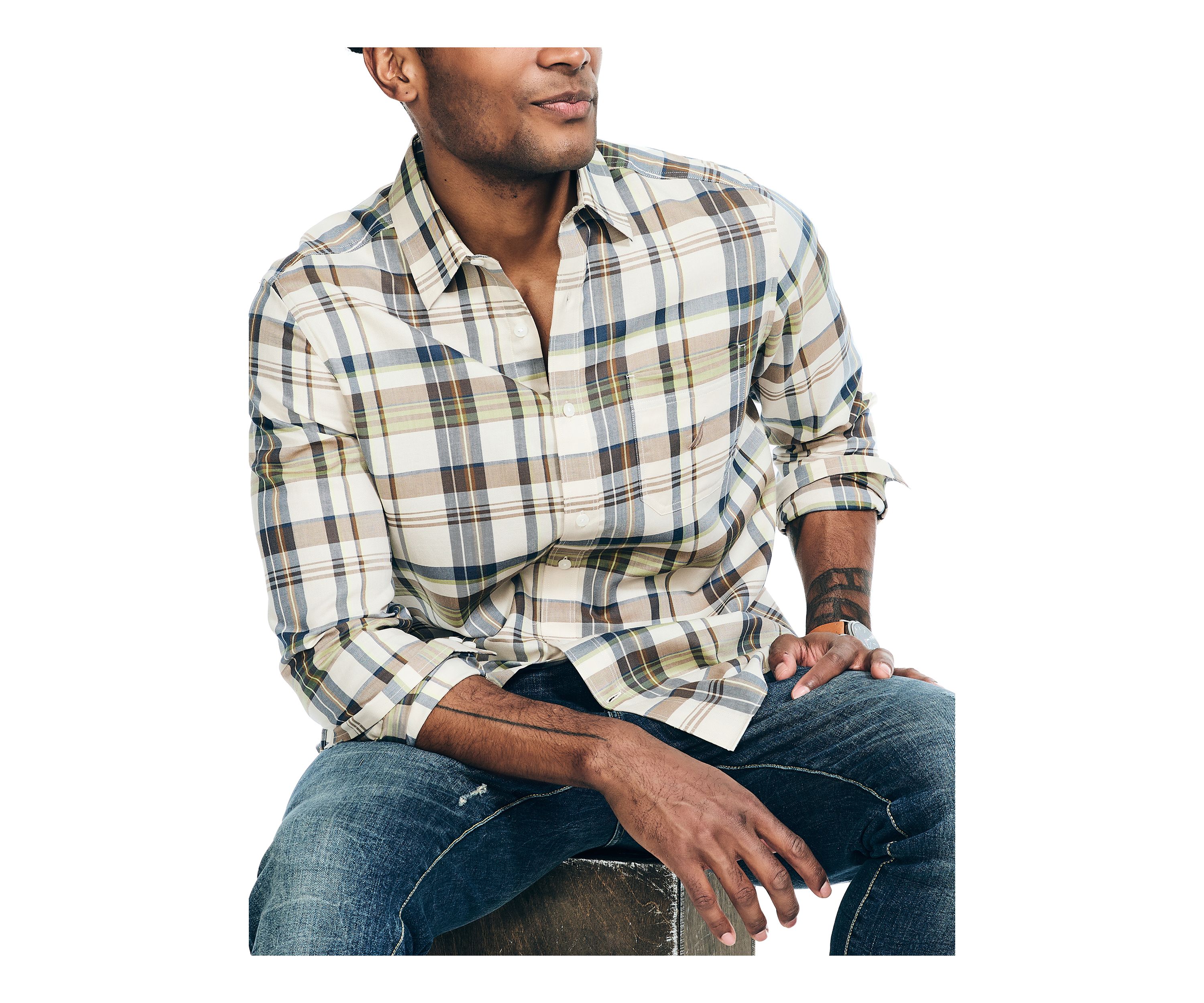 Sustainably Crafted Plaid Shirt