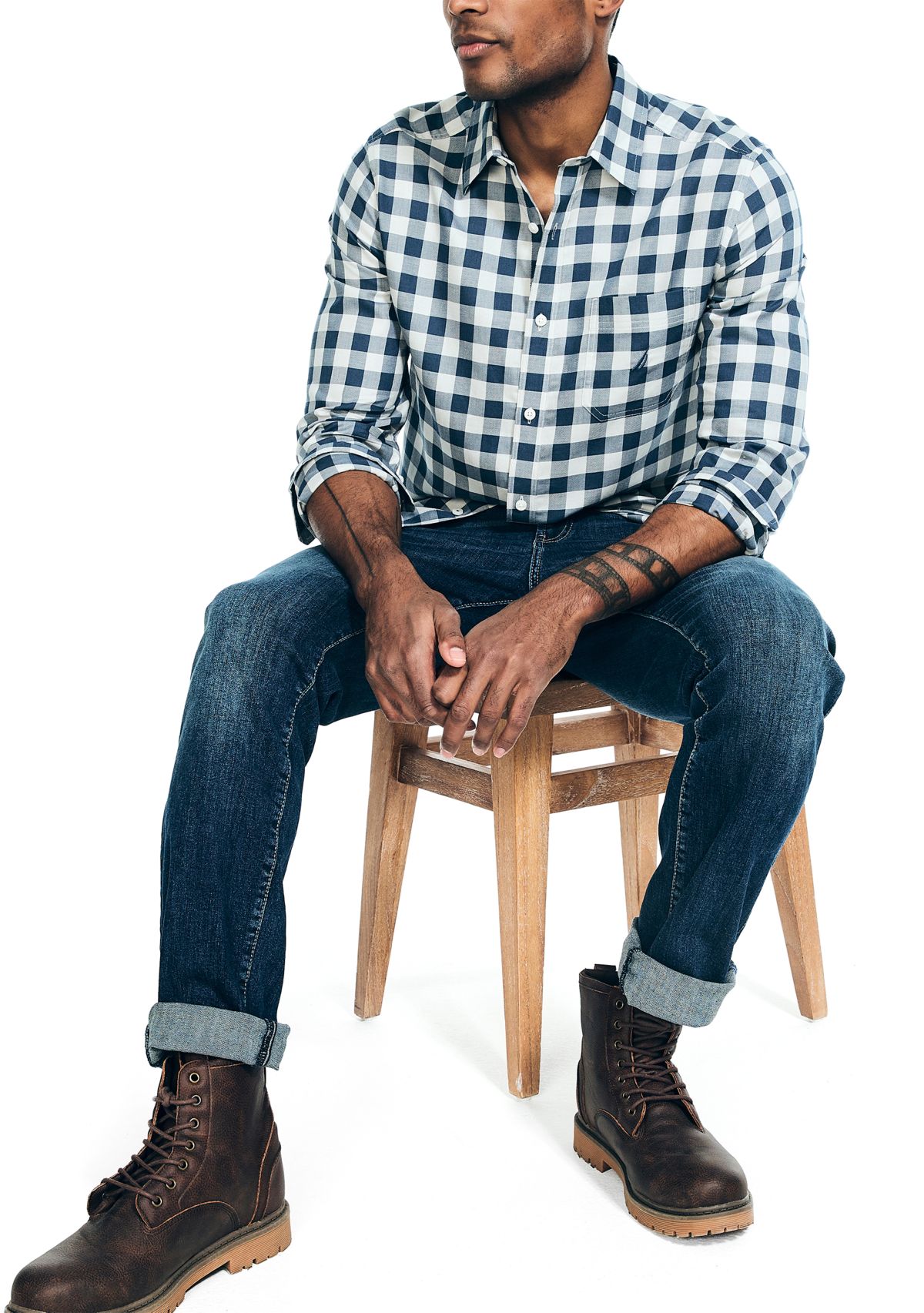 Sustainably Crafted Plaid Shirt