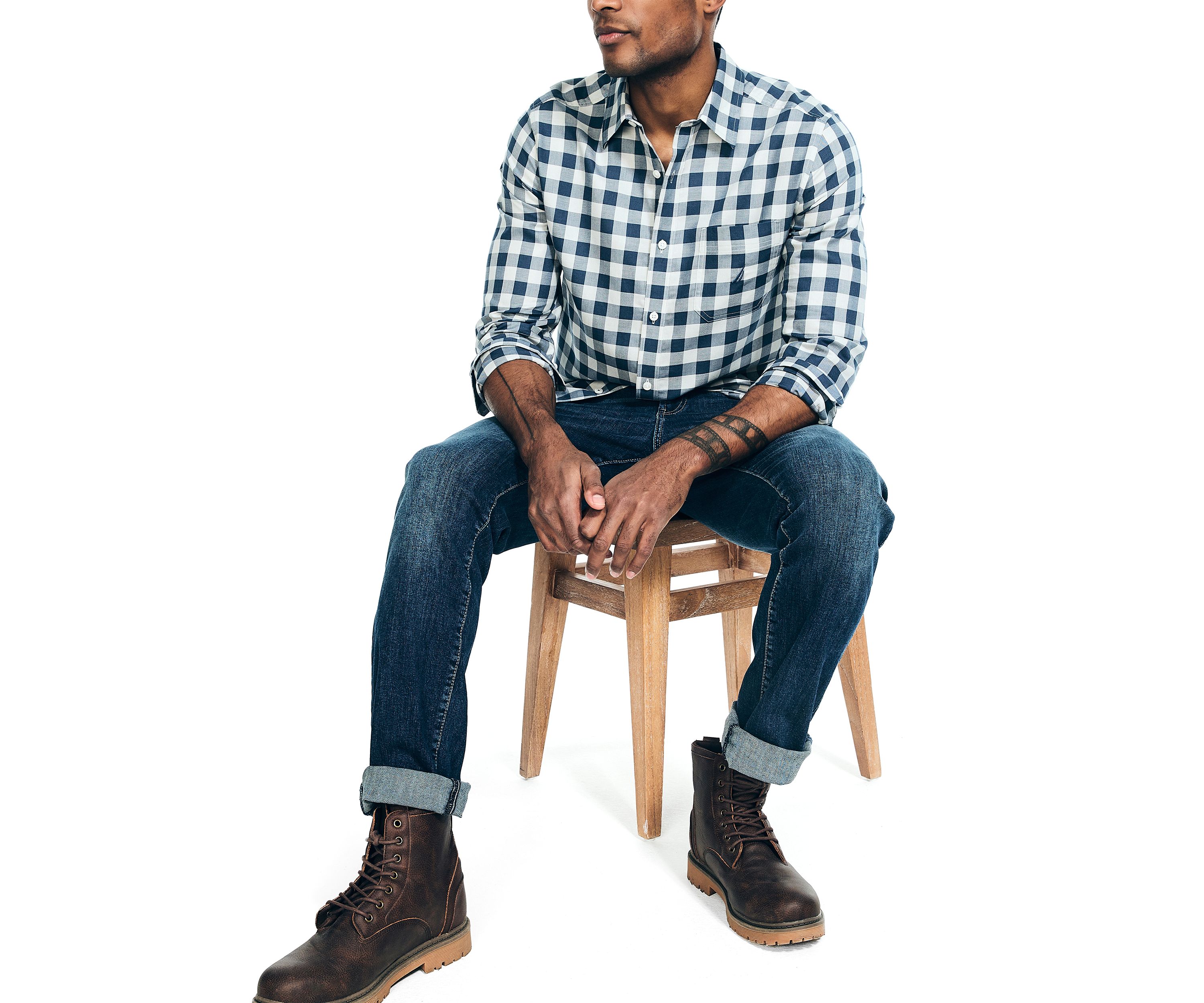 Sustainably Crafted Plaid Shirt