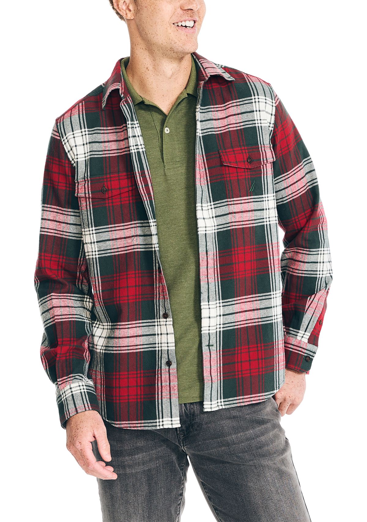 Sustainably Crafted Plaid Flannel Shirt