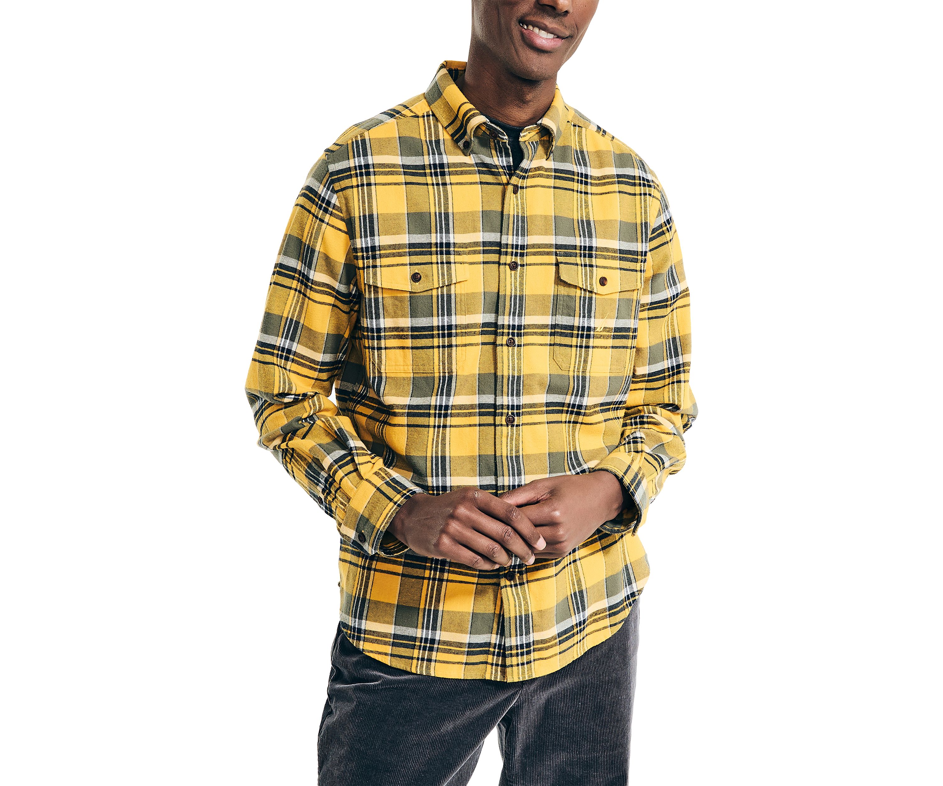 Sustainably Crafted Plaid Flannel Shirt