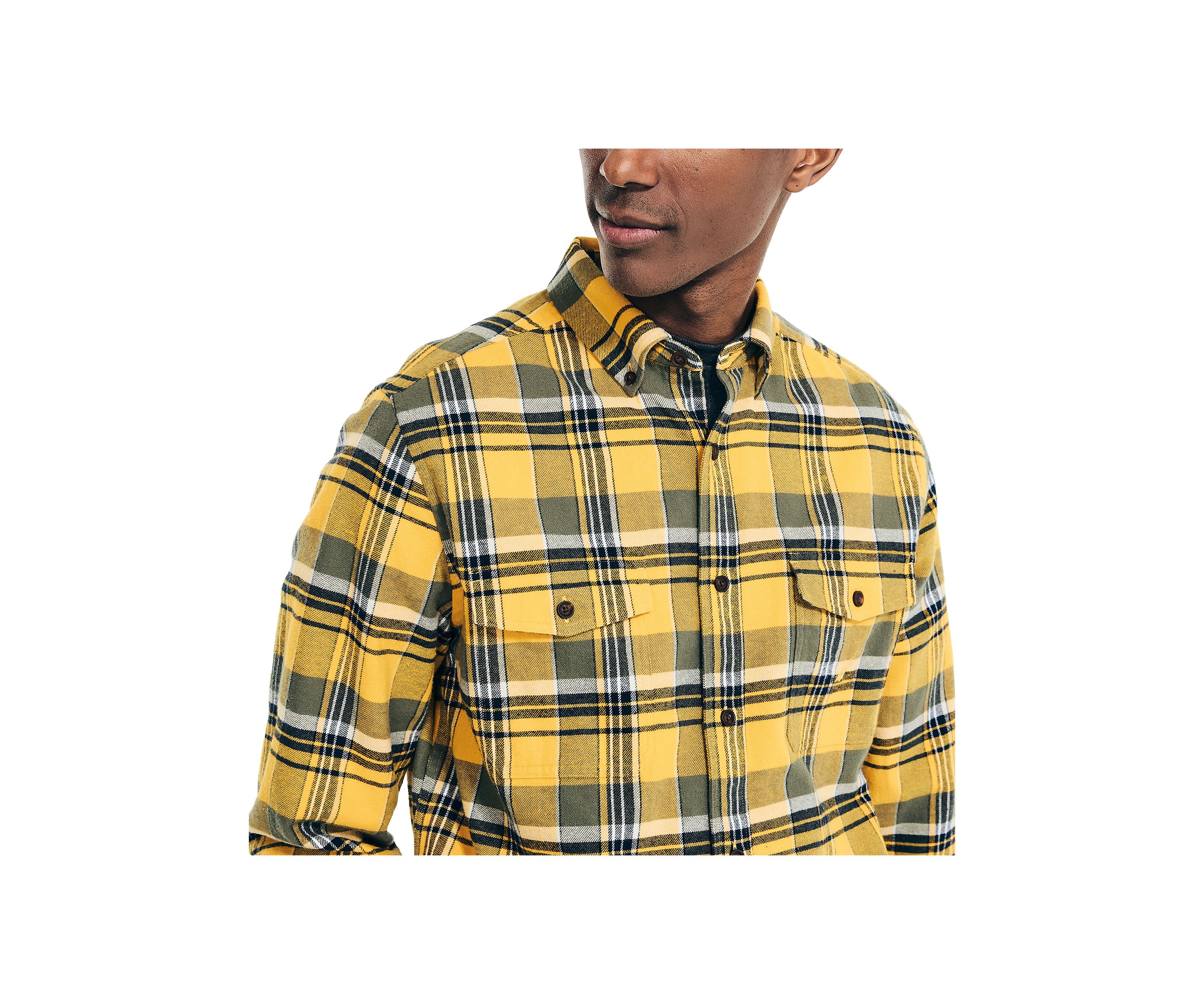 Sustainably Crafted Plaid Flannel Shirt