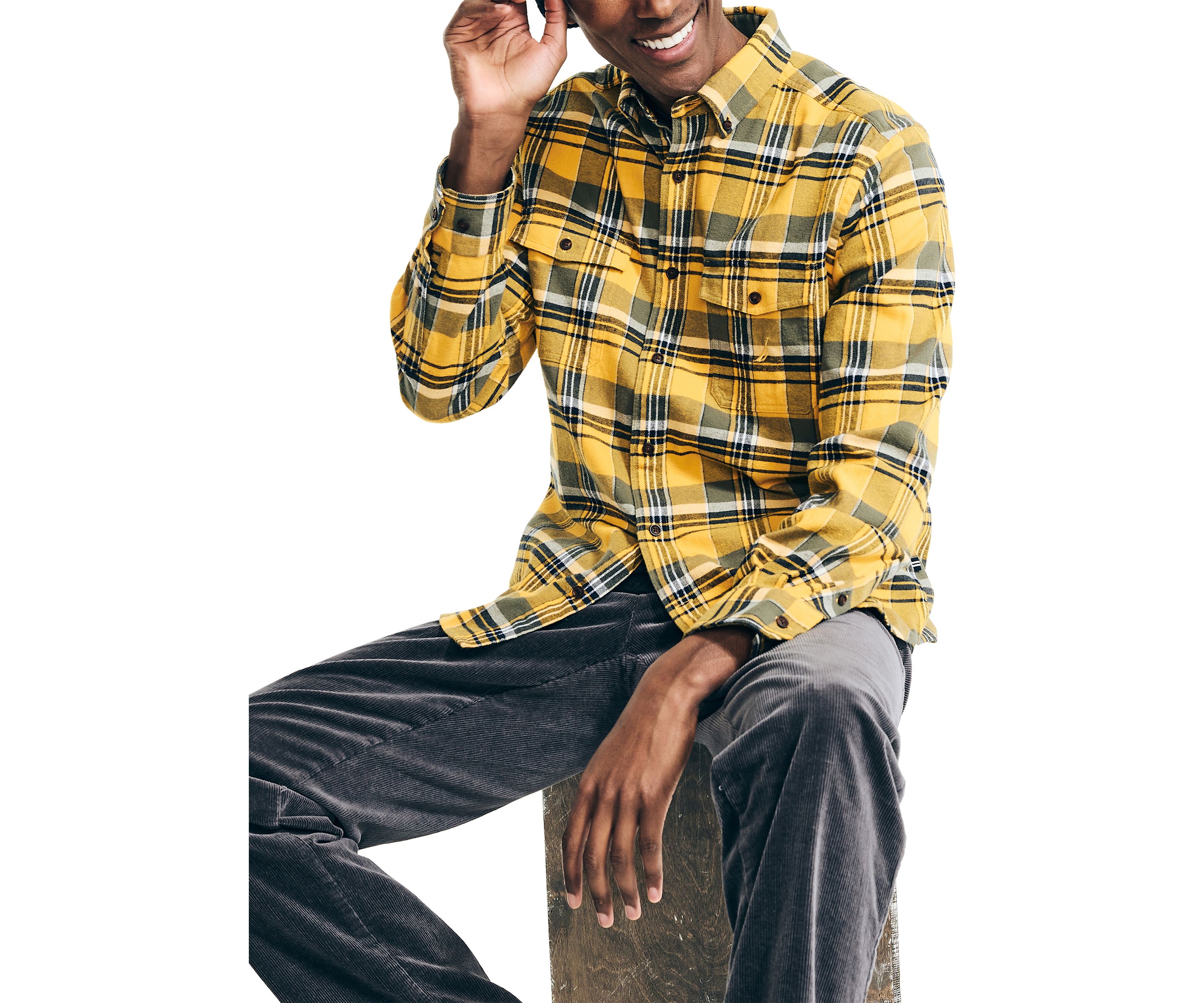 Sustainably Crafted Plaid Flannel Shirt