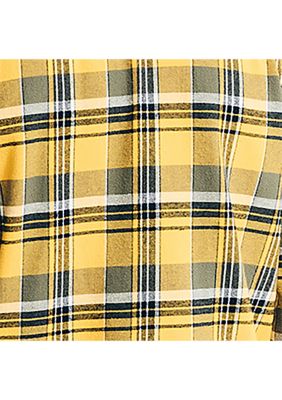 Sustainably Crafted Plaid Flannel Shirt