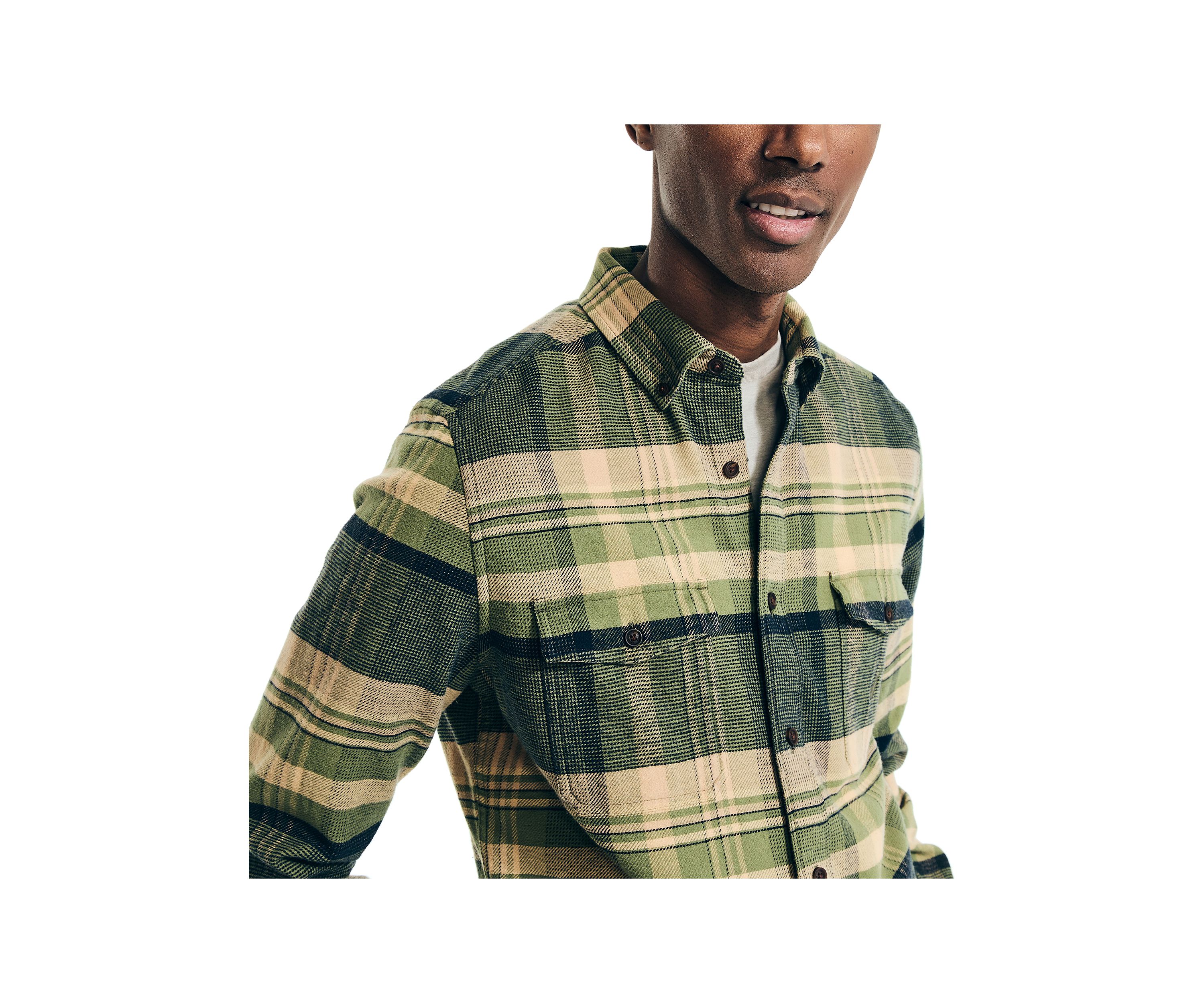 Sustainably Crafted Plaid Flannel Shirt