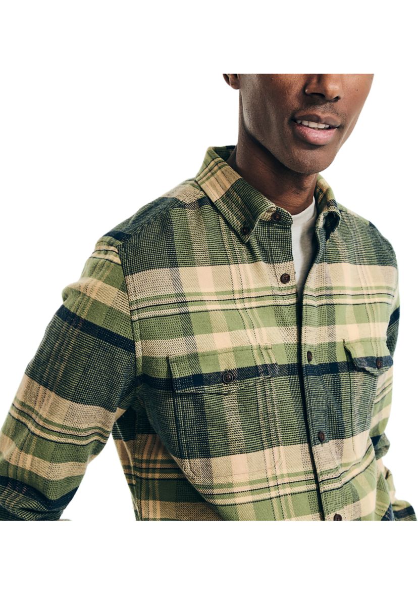 Sustainably Crafted Plaid Flannel Shirt