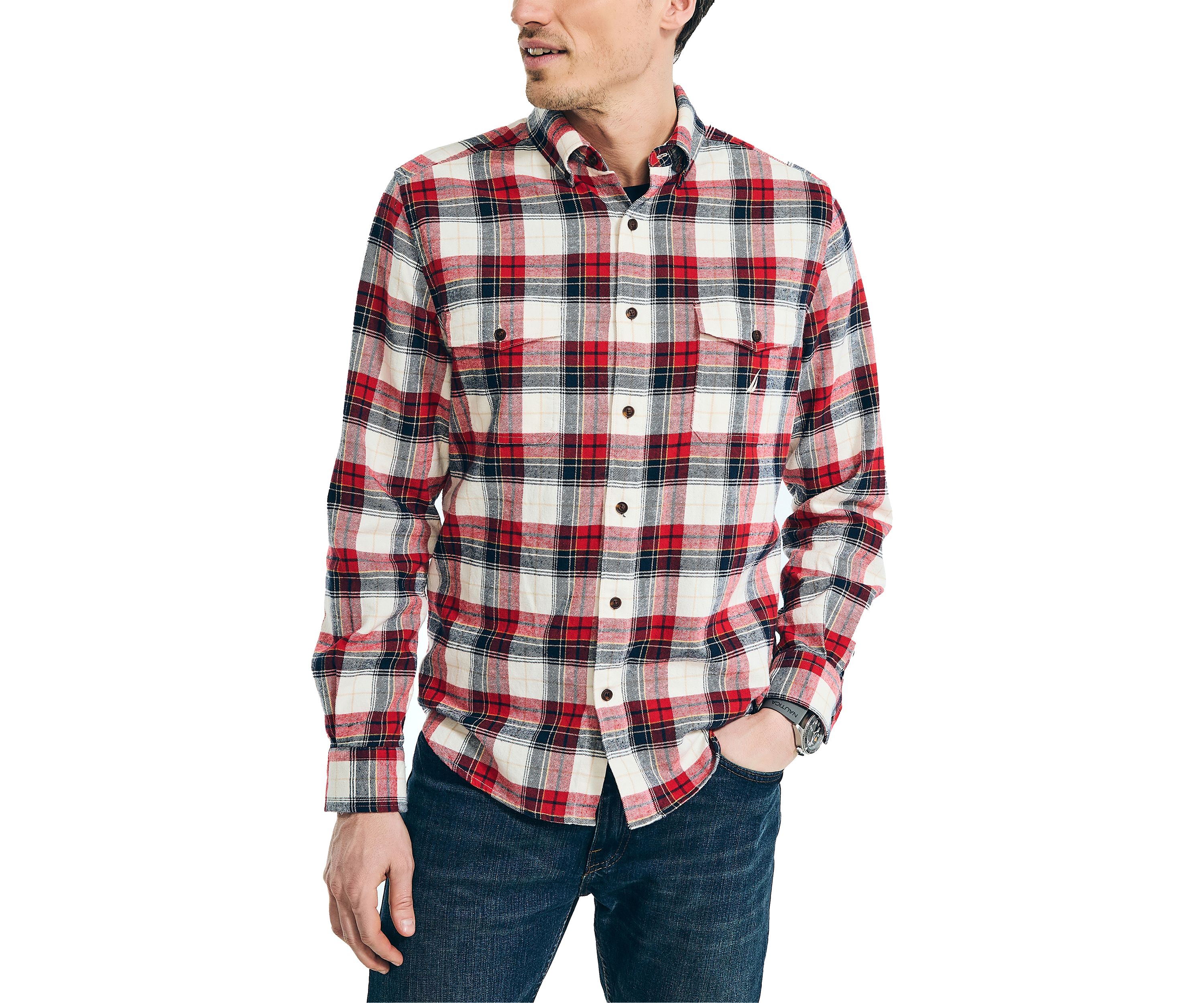 Sustainably Crafted Plaid Flannel Shirt